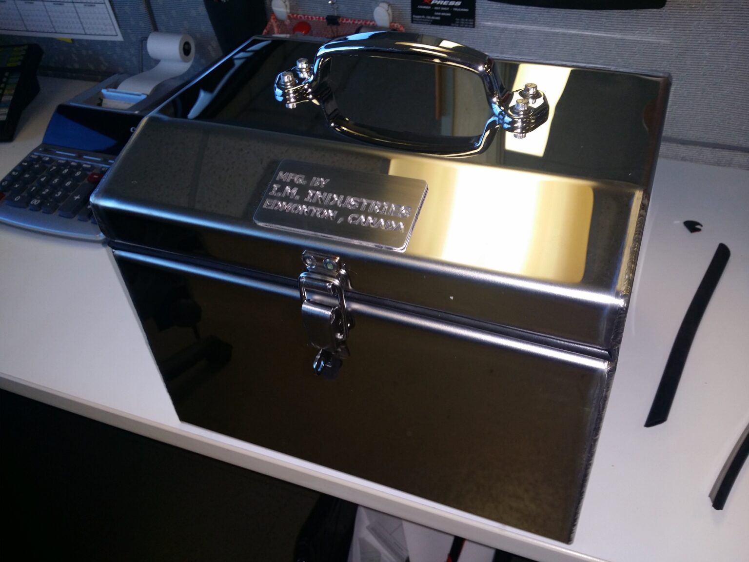 eg. Metal Fabrication Project