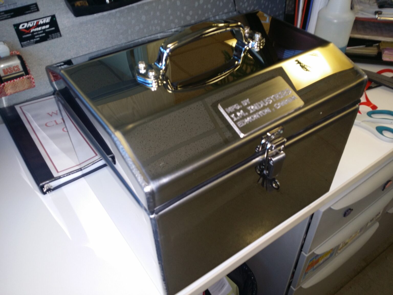 eg. Metal Fabrication Project